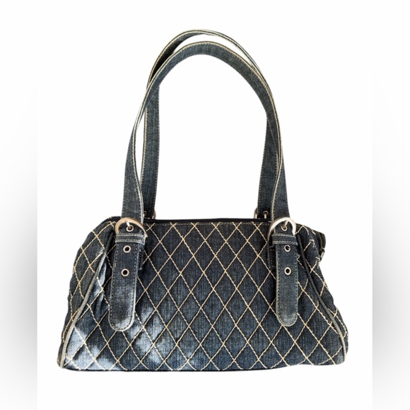 Vera Bradley Handbags - Vera Bradley Stylish Denim Shoulder Bag